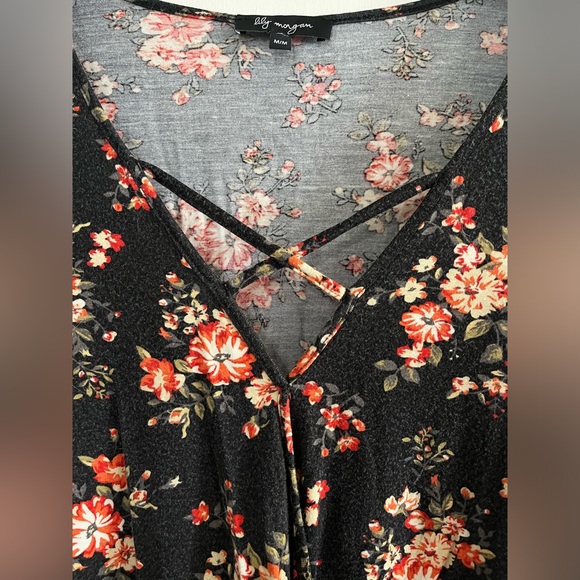 Floral long sleeve top - Picture 2 of 3